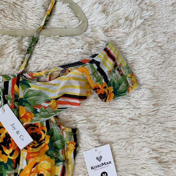 Long Floral Dress - Med - Picture 3 of 4